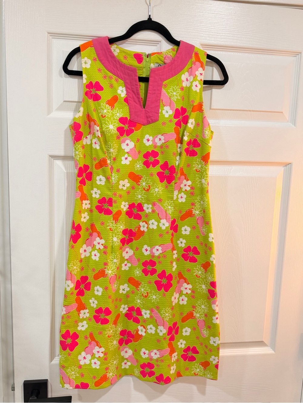 Lilly Pulitzer retro cotton shift dress